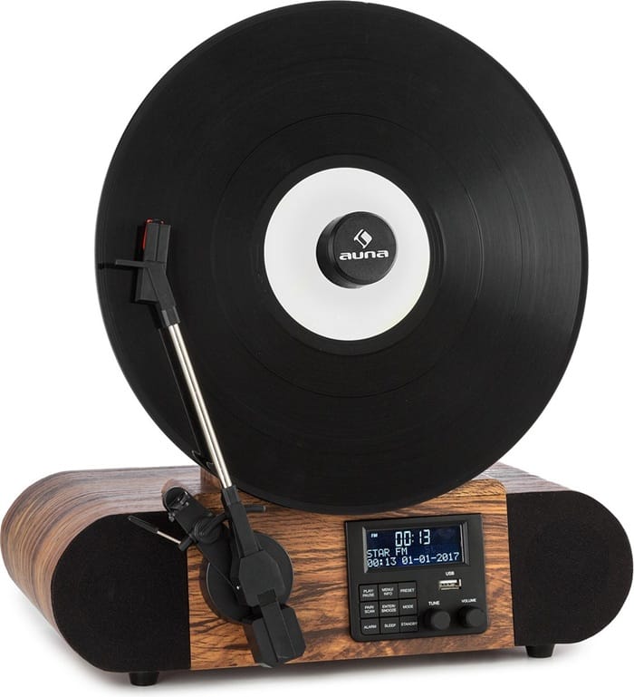 Platenspeler van Auna Verticalo