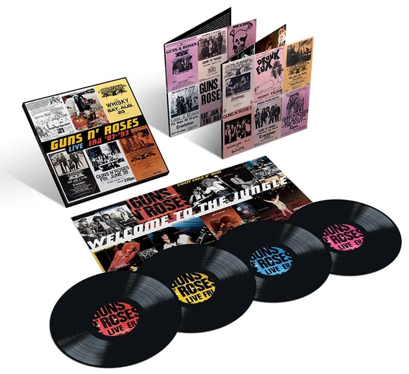 Inhoud van de lp Guns N' Roses - Live Era '87-'93