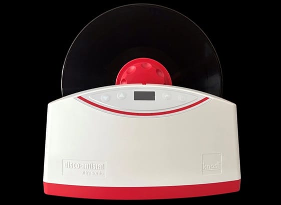 Knosti Disco-Antistat Ultrasonic 2.0 Anniversary Edition witte platenwasser