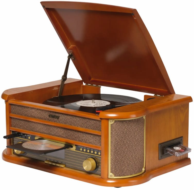 Denver MRD-51 platenspeler, cd-speler en DAB+-radio in één
