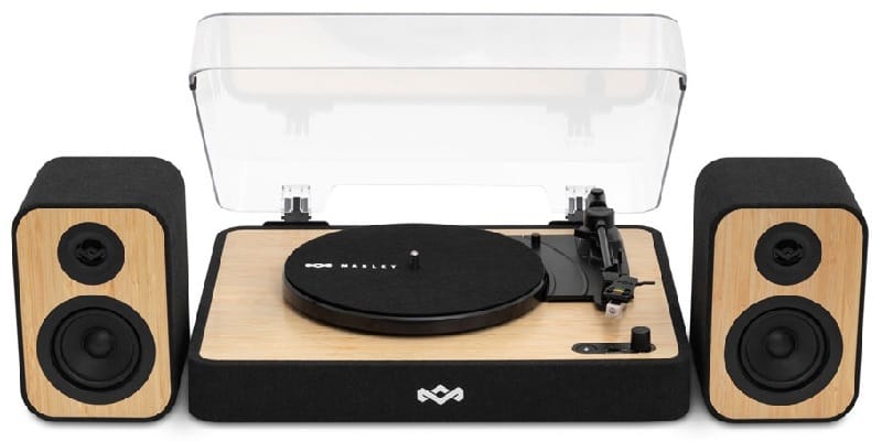House of Marley Revolution met speakers